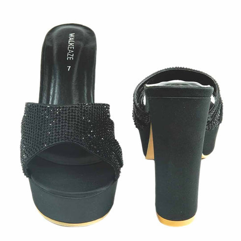 Women Formal Block Heel - 62825S - Block Heel - Walkeaze